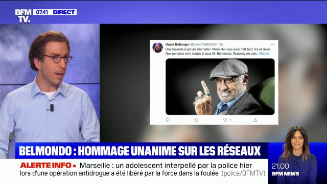 Les hommages unanimes à Jean-Paul Belmondo sur les réseaux sociaux