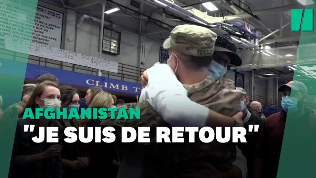 De retour d’Afghanistan, ces soldats américains ont eu des retrouvailles émouvantes avec leurs familles