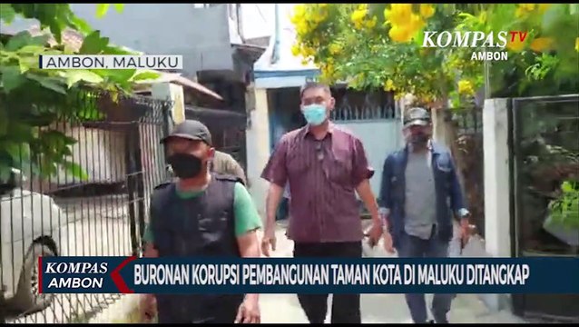 Buronan Korupsi Kasus Taman Kota Di Maluku Ditangkap