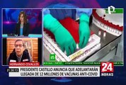 Hernando Cevallos detalla información acerca de la producción de la vacuna Sputnik V en el país