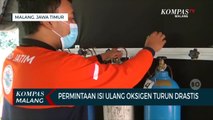 Permintaan Isi Ulang Oksigen di Malang Turun Drastis