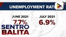 Bilang ng mga walang trabaho, bumaba nitong Hulyo ayon sa PSA; Inflation nitong Agosto, bumilis sa 4.9%