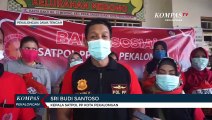 Datangi Kelurahan, Satpol PP Kota Pekalongan Bagikan Sembako