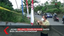 Ungkap Keprihatinan, Warga Bekasi Datang ke Lokasi TKP Pembunuhan Ibu-Anak di Subang
