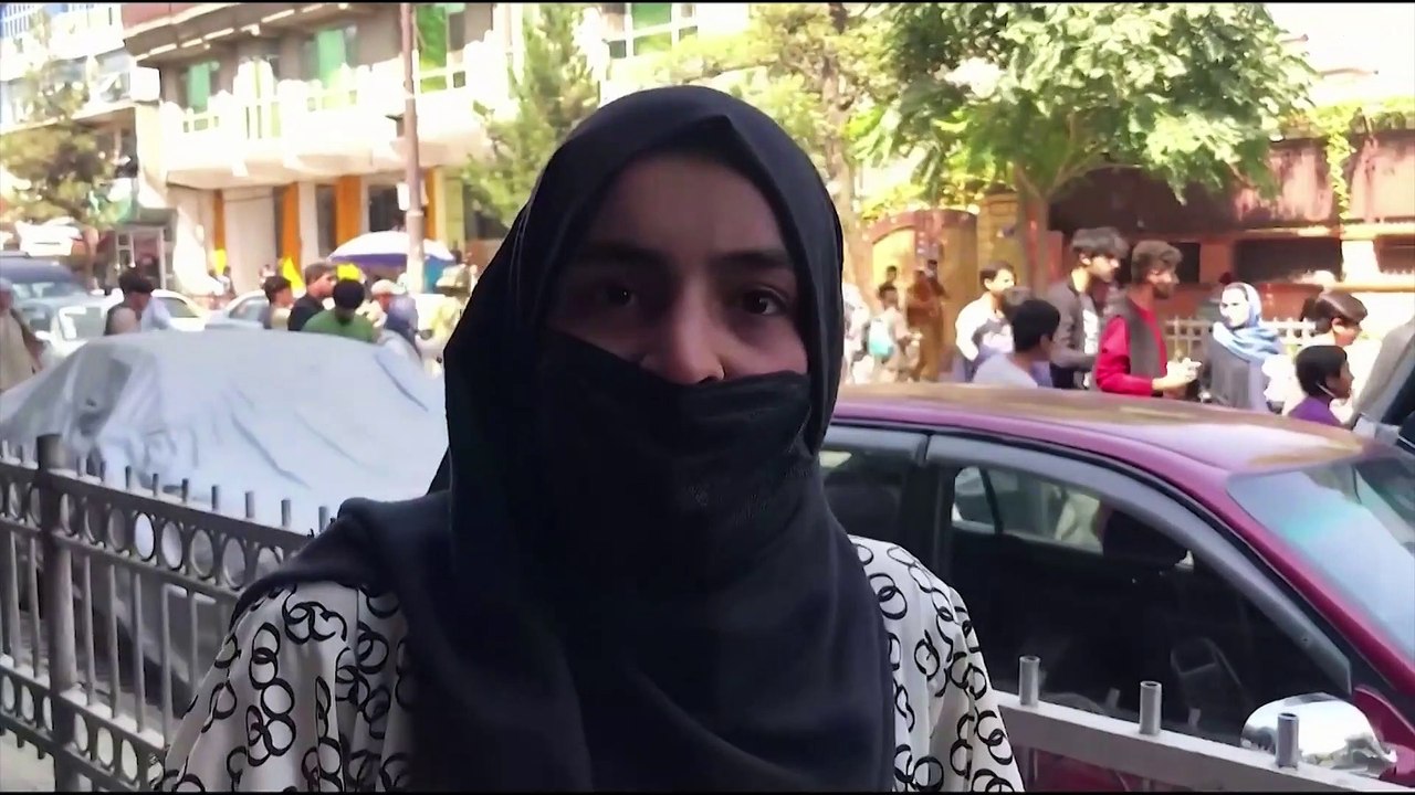 Taliban fire into the air to disperse protests in Kabul against militants takeover