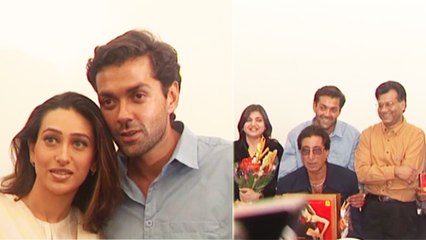 Music Launch Of Hum To Mohabbat Karega (2000) | Bobby Deol | Karisma Kapoor | Flashback Video