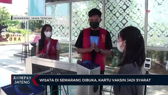 Wisata di Semarang Dibuka, Kartu Vaksin Jadi Syarat