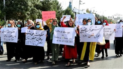Afghans protest against Pakistan in Kabul to Washington