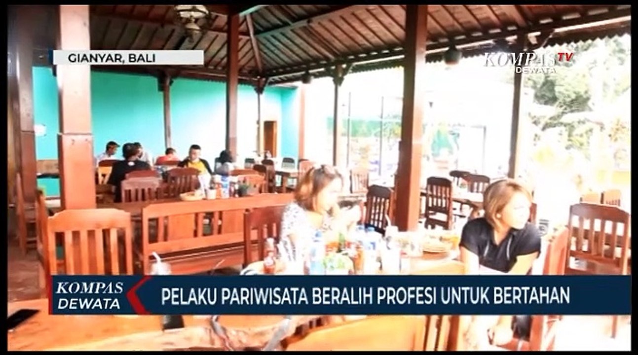 Pelaku Pariwisata Beralih Profesi