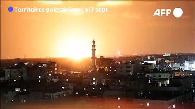 Frappes israéliennes sur Gaza après des lancers de ballons incendiaires