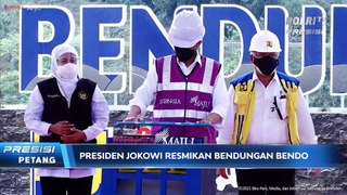 Kunker ke Jawa Timur, Presiden Jokowi Resmikan Bendungan Bendo Probolinggo