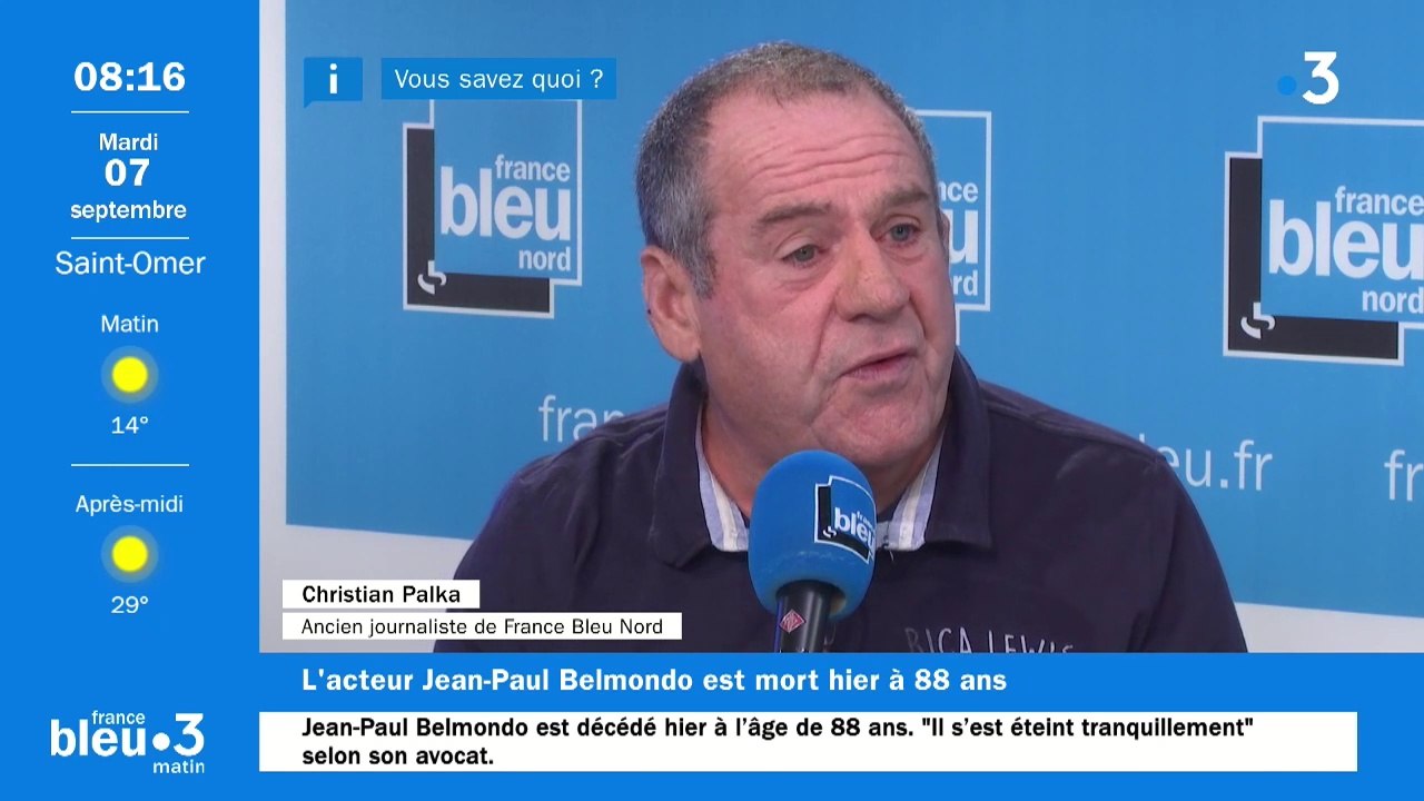 Christian Palka raconte son interview de Jean-Paul Belmondo à la fin des années 90