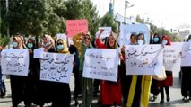 Anti-Pak rally in Kabul, women shout slogans!