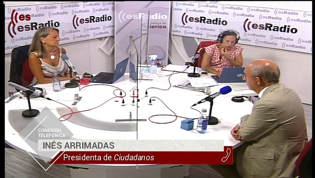 Federico Jiménez Losantos entrevista a Inés Arrimadas