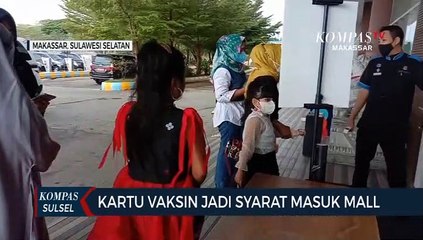 Kartu Vaksin Jadi Syarat Masuk Mall