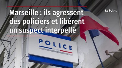 Marseille : ils agressent des policiers et libèrent un suspect interpellé
