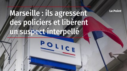 Marseille : ils agressent des policiers et libèrent un suspect interpellé