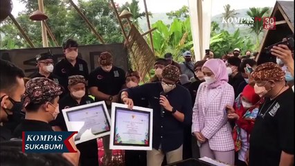 Mentri Pariwisata Tinjau Lokasi Desa Wisata Cisande