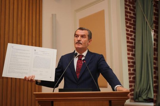 Zeytinburnu Belediye Başkanı Arısoy'dan Kazlıçeşme Marmaray İstasyonu Çevre Düzenleme İnşaatı açıklaması