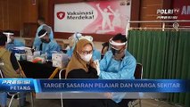 Percepat Herd Immunity Polres Pekalongan Gelar Gerebek Vaksinasi