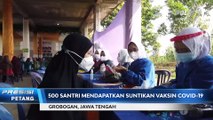 Polres Grobogan Gelar Vaksinasi Kepada 500 Santri Ponpes Fadllul Wahid