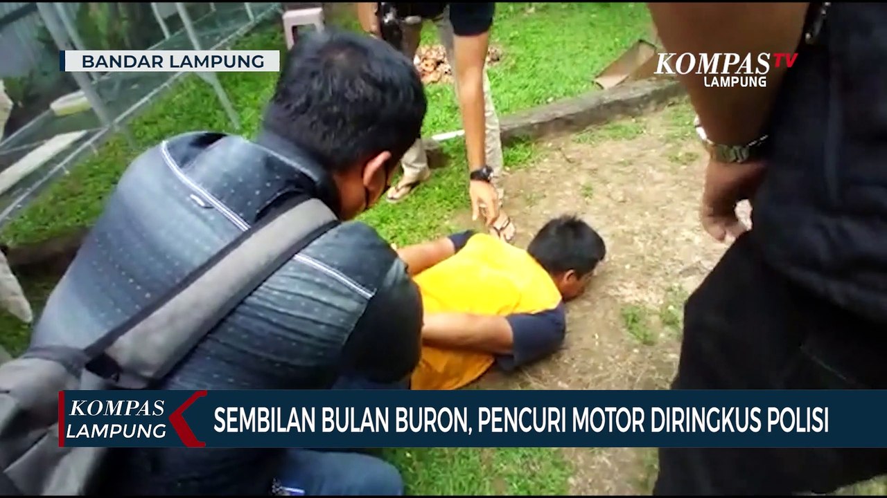 Sembilan Bulan Buron, Pelaku Ranmor Diringkus Polisi