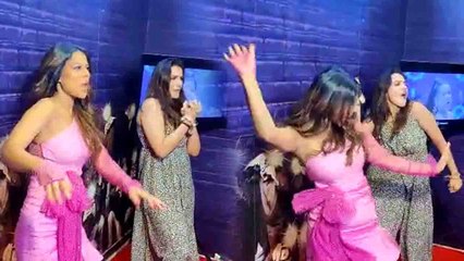 Nia Sharma  मीडिया के सामने अपने नए गाने Do Ghoont पर जमकर नाची ; Watch video | FilmiBeat