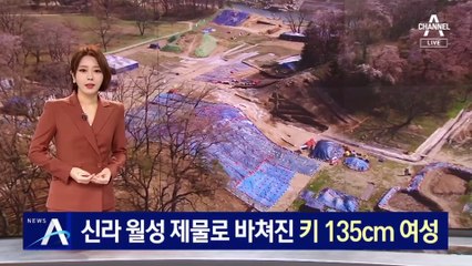 신라 월성 제물로 바쳐진 키 135cm 여성…낮은 신분 추정