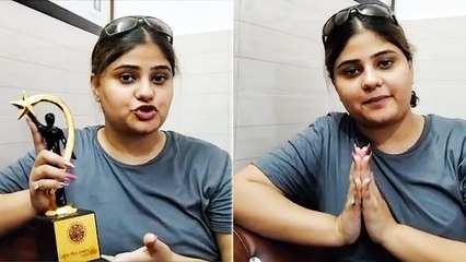 भोजपुरीं और राजस्थानी फ़िल्मो की अदाकारा नेहाश्री को मिला ' राष्ट्रीय गौरव अवार्ड'