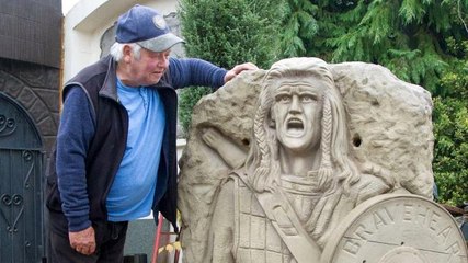 İskoçya'da "Cesur Yürek" heykeli sosyal medyada alay konusu oldu