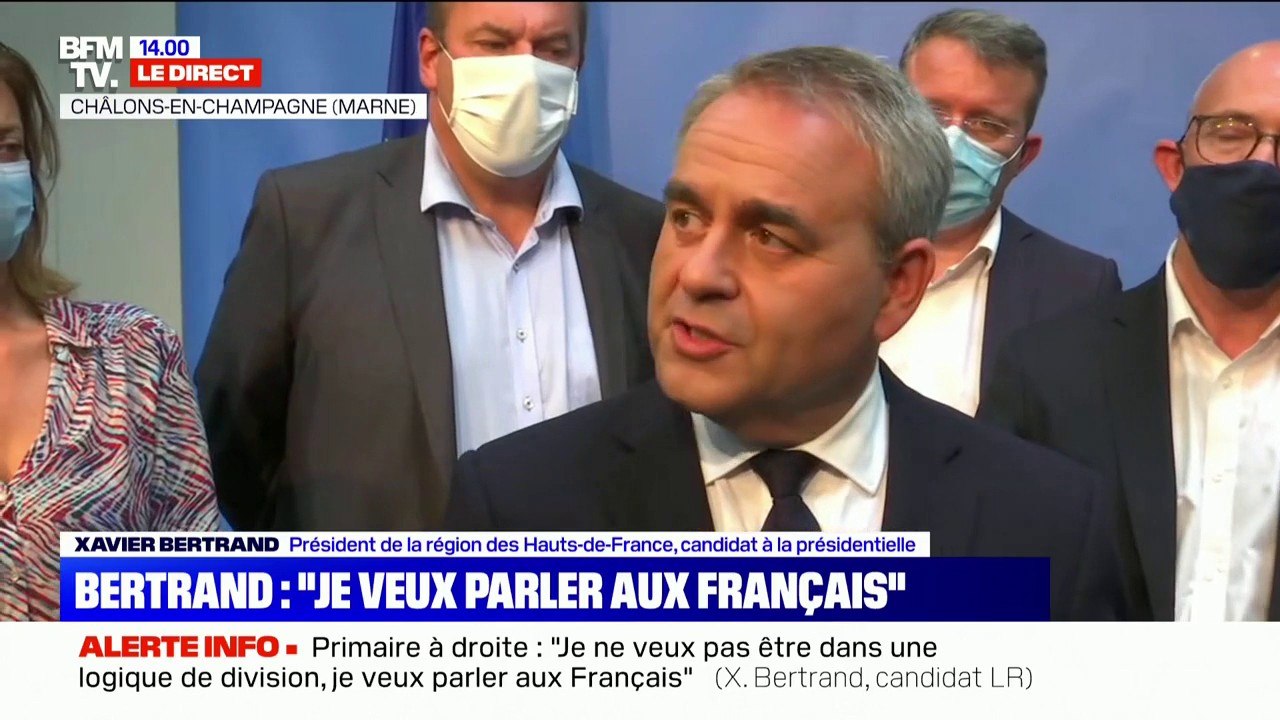 Xavier Bertrand sur la réforme des retraites: "Si l'on vit plus longtemps, il faut avoir le courage de dire qu'il faut travailler plus longtemps"