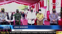 PRESISI Update 19.00 WIB : Presiden Jokowi Tinjau Pelaksanaan Vaksinasi di Blitar Jawa Timur