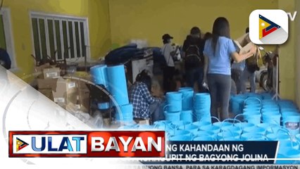 Palasyo, tiniyak ang kahandaan ng pamahalaan sa paghagupit ng bagyong Jolina
