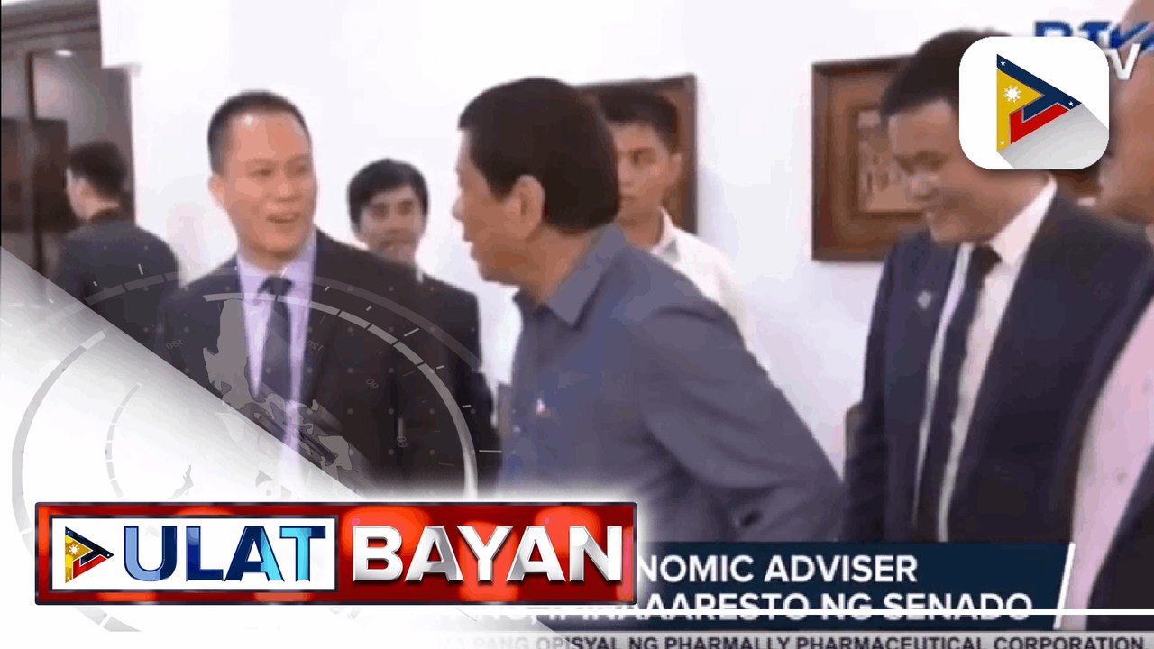 Ex-Presidential economic adviser Michael Yang, pinaaaresto ng Senado; 5 opisyal ng Pharmally Pharmaceutical Corp., pinaaaresto rin ng Senado