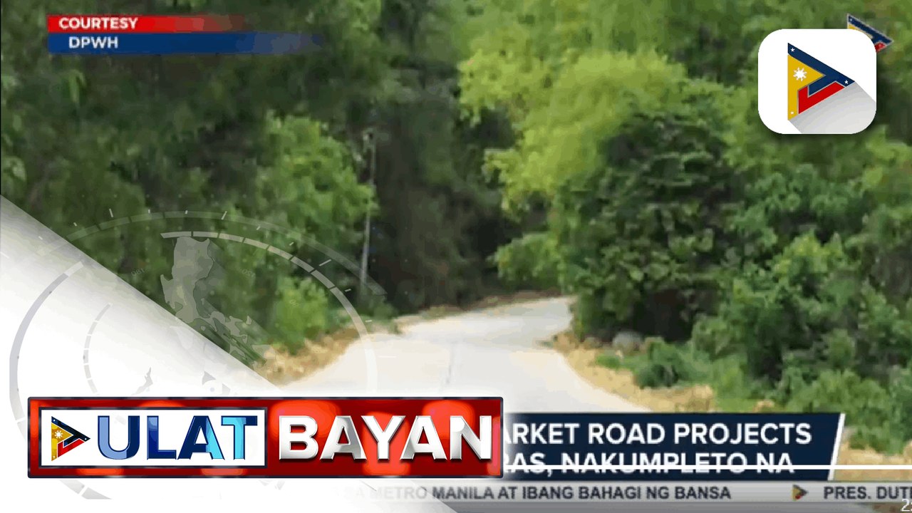 Tatlong farm-to-market road projects ng DPWH sa Guimaras, nakumpleto na
