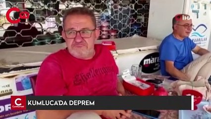 Antalya'daki depremde yurttaşlar korku dolu anları böyle anlattı