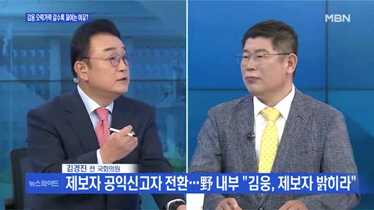 [백운기의 뉴스와이드] 김웅, 침묵은 깼지만…해명은 오락가락? / 윤석열 '고발 사주' 의혹 '태풍의 눈'으로…파장은?