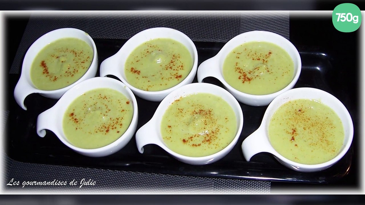 Velouté de brocolis maison