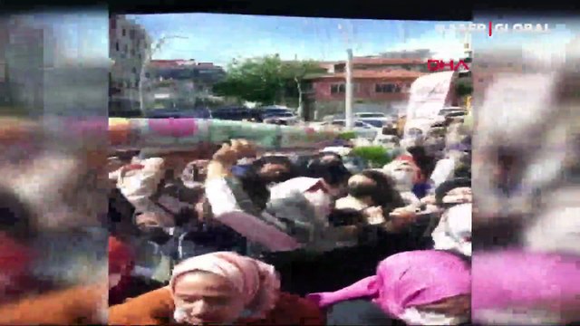 İstanbul Ümraniye'de ucuz halı izdihamı