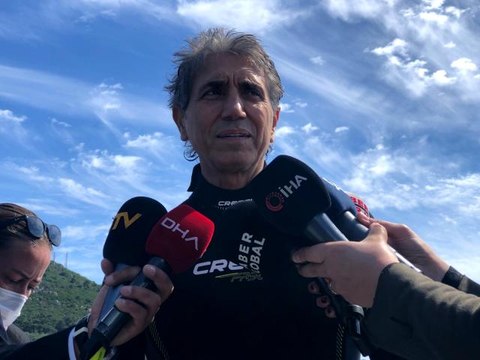 TBMM Müsilaj Sorununu Araştırma Komisyonu üyeleri, Marmara Denizi'nde dalış yaptı