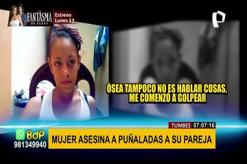 Tải video: Tumbes: mujer mata a su pareja tras violenta discusión por celos