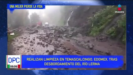 Tras desbordamiento del Rio Lerma, realizan limpieza en Temascalcingo