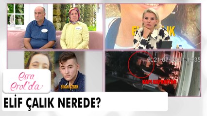 17 yaşındaki Elif'i kaçırdığı iddia edilen Sinan'ın babası canlı yayında - Esra Erol'da 7 Eylül 2021