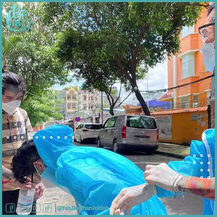 Các thanh niên xăm trổ đầy mình hỗ trợ chống dịch | Điện Ảnh Net