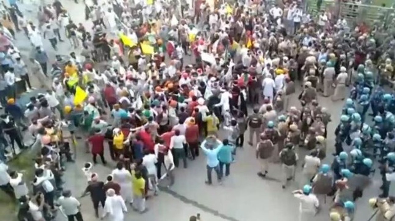 Farmers hold massive protest in Karnal; Afghan Sikhs, Hindus find new life in Delhi; more