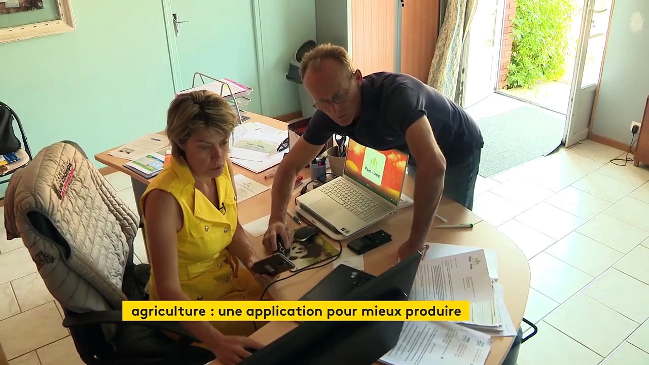 En Eure-et-Loir, un agriculteur anticipe ses cultures grâce à une application mobile