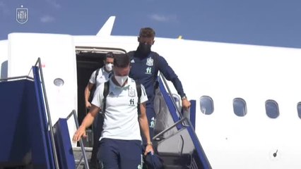 La selección ya está en Kosovo