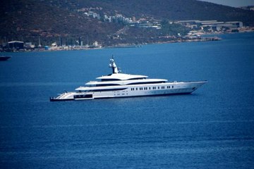 Avustralyalı milyarderin yatı Bodrum'da
