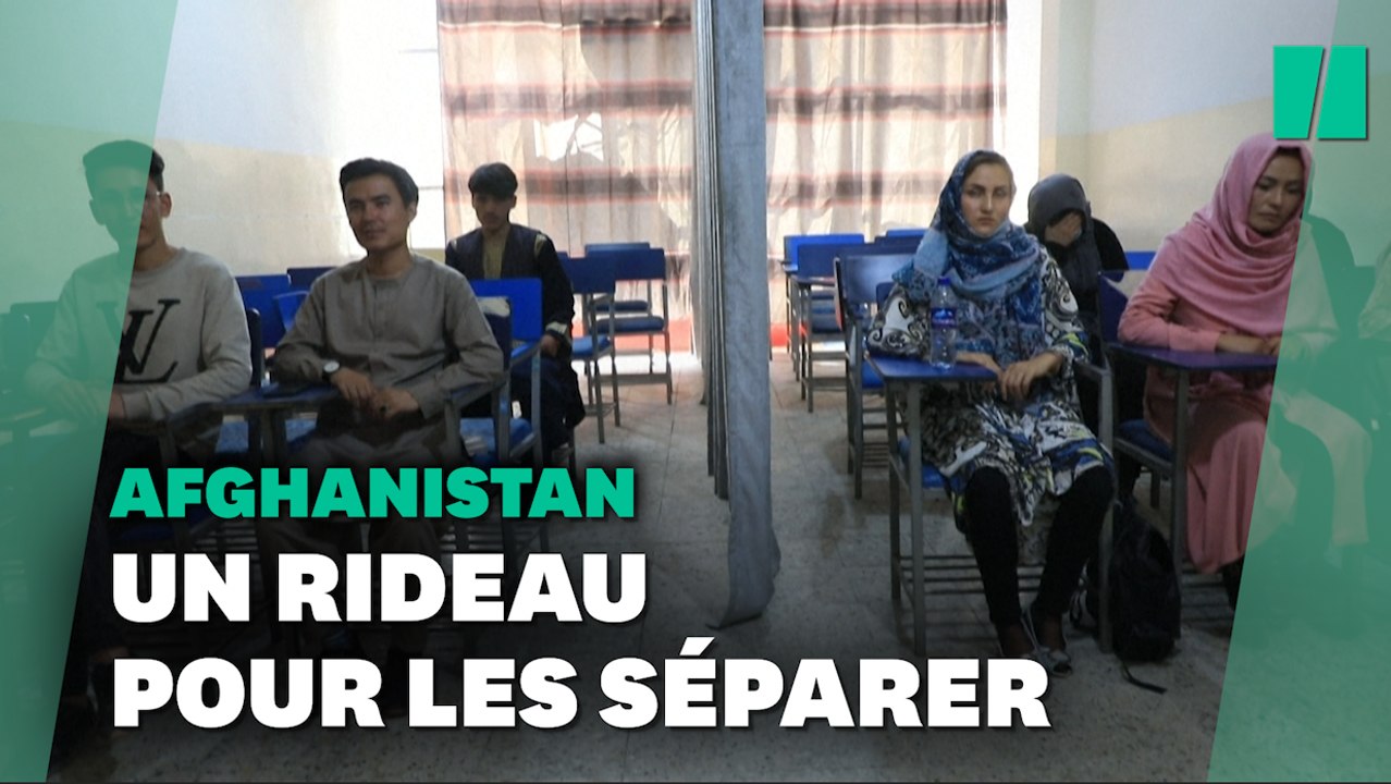 À Kaboul, les étudiants filles et garçons désormais séparés par un rideau