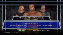 Here Comes the Pain Stacy Keibler(ovr 100) vs Hulk Hogan vs Sgt. Slaughter